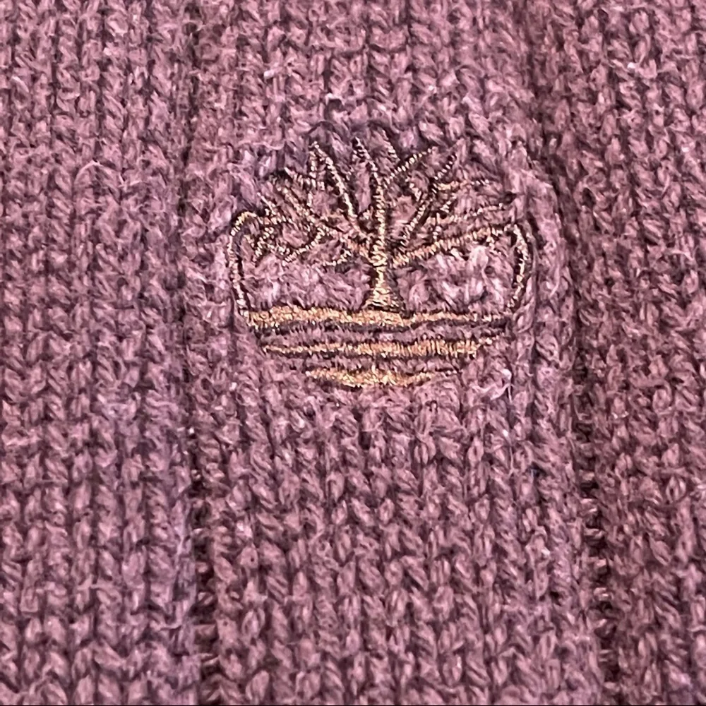 TIMBERLAND Purple Long Sleeve Crew Neck Sweater